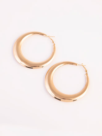 metallic-hoop-earrings