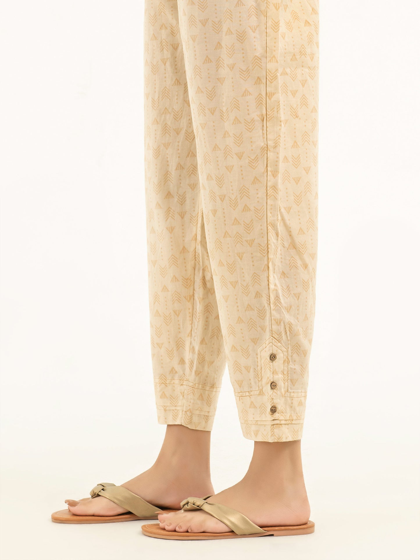 Printed Cambric Trousers(Pret)