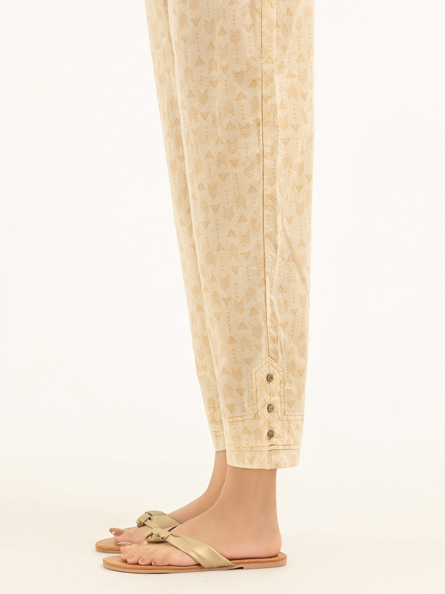 Printed Cambric Trousers(Pret)