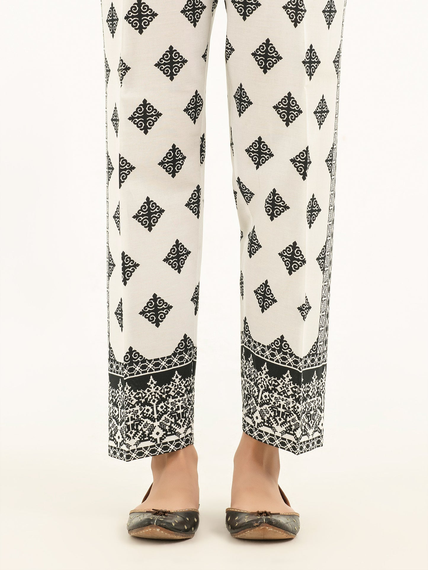 Printed Winter Cotton Trousers