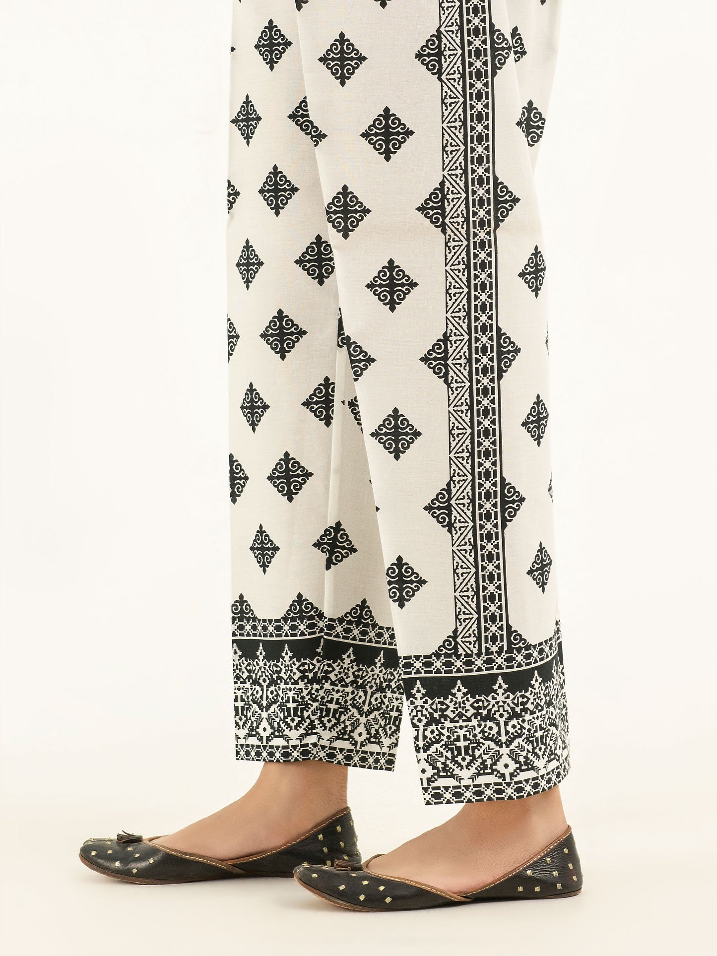 Printed Winter Cotton Trousers