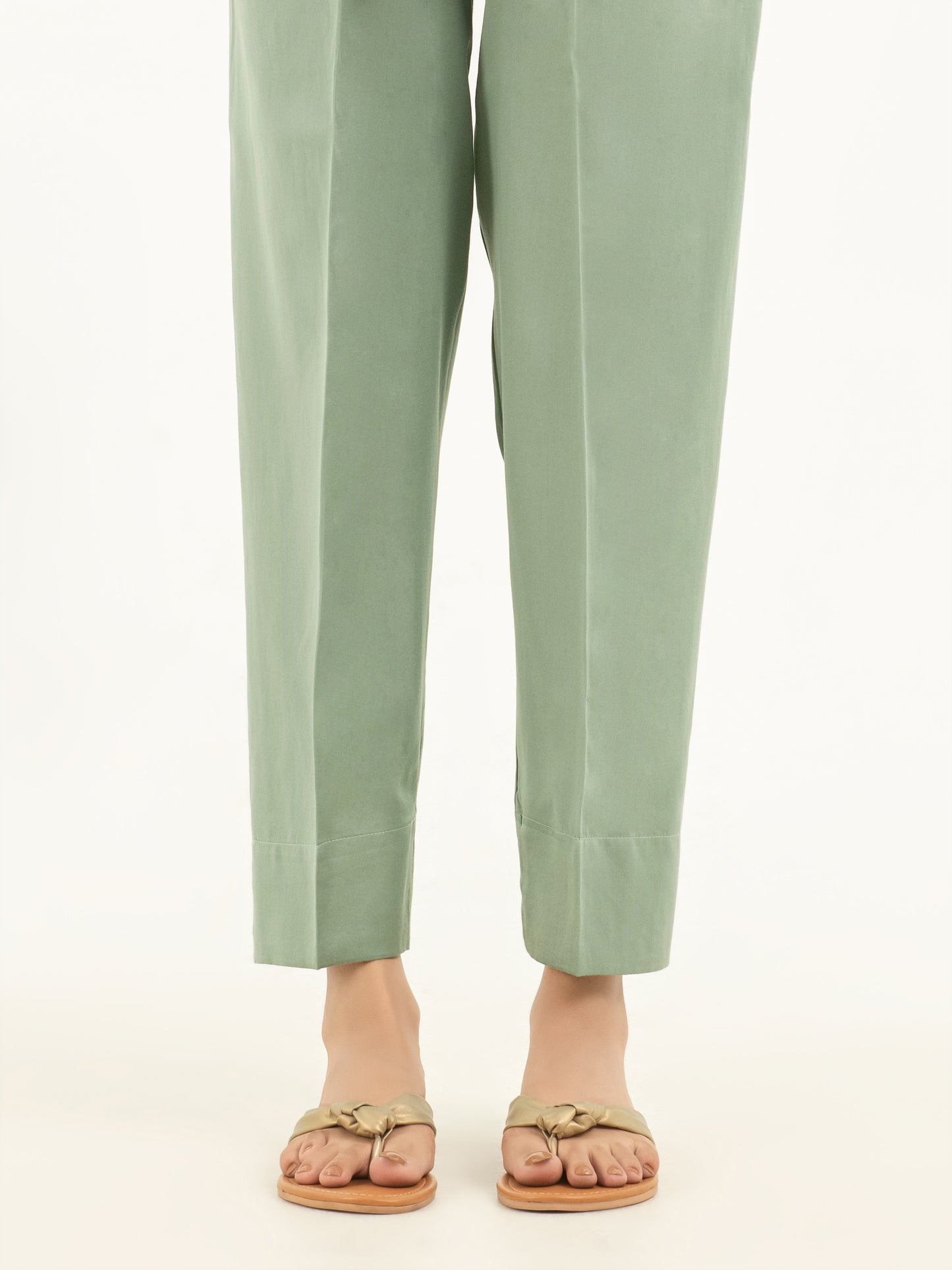 Dyed Satin Trousers