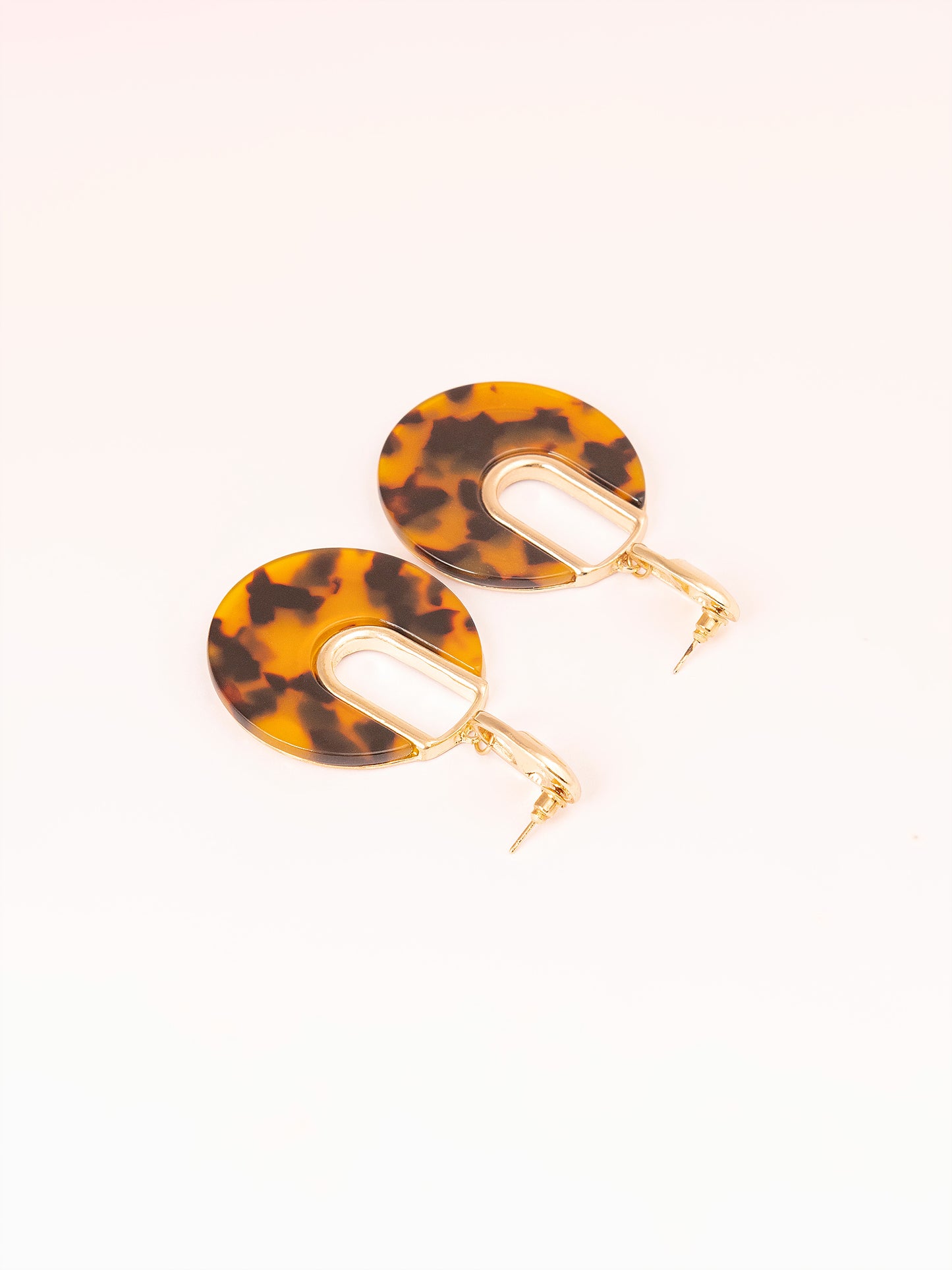 Animal Print Drop Earrings