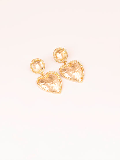 Dangling Hearts Earrings