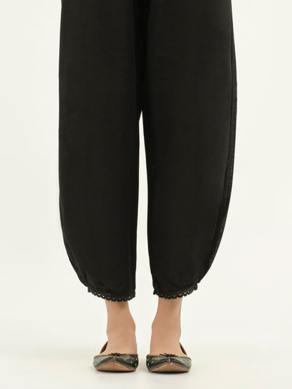 Laced Khaddar Trousers(Pret)