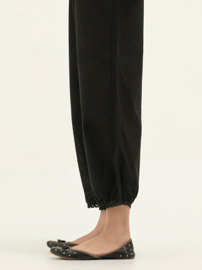 Laced Khaddar Trousers(Pret)