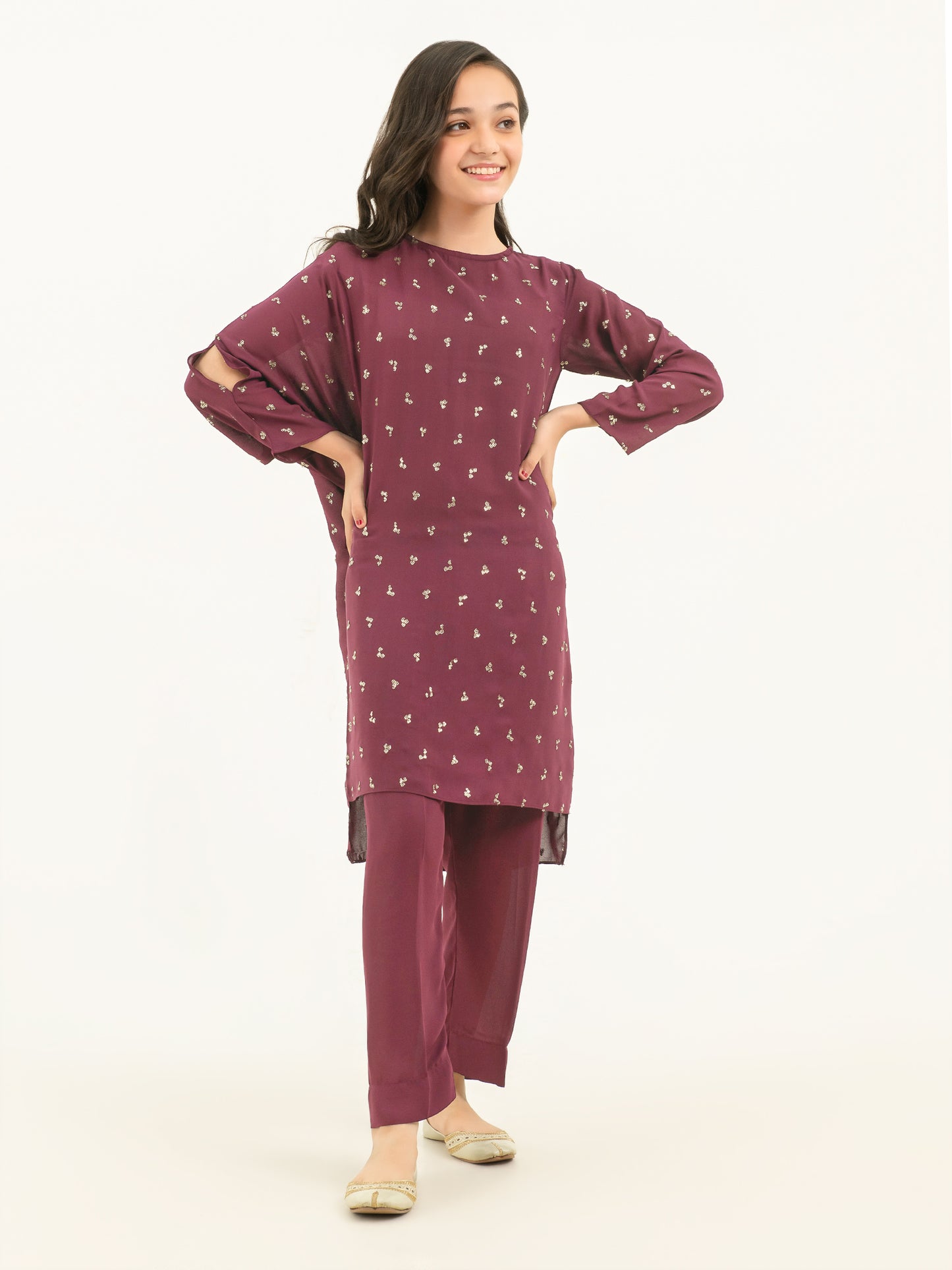 2 Piece Grip Suit-Embellished (Pret)