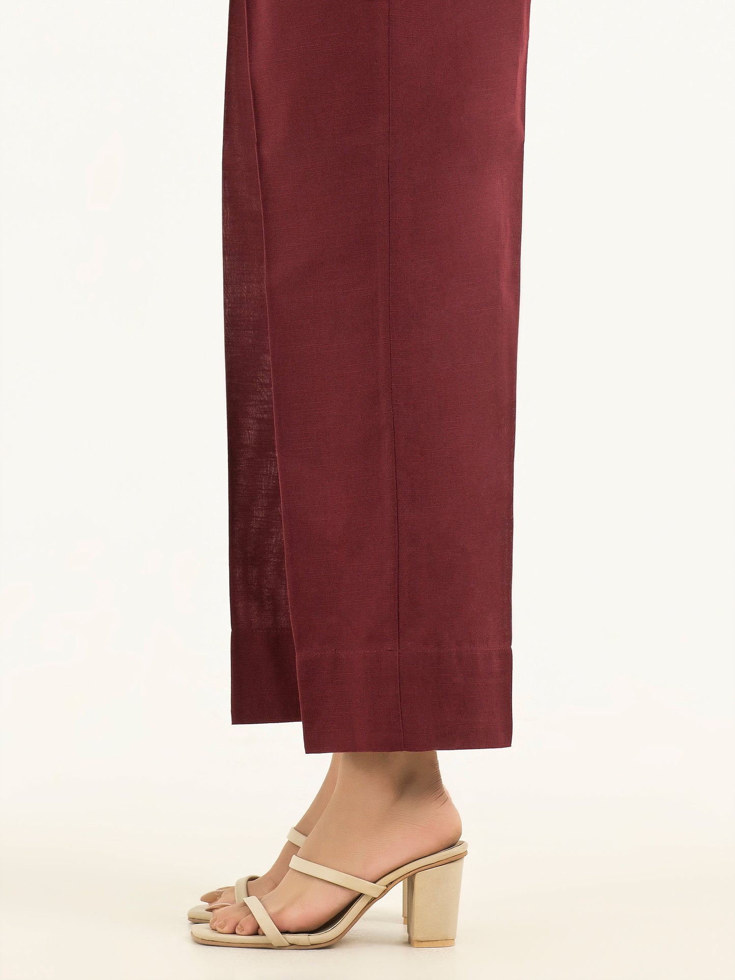 Dyed Khaddar Trousers(Pret)