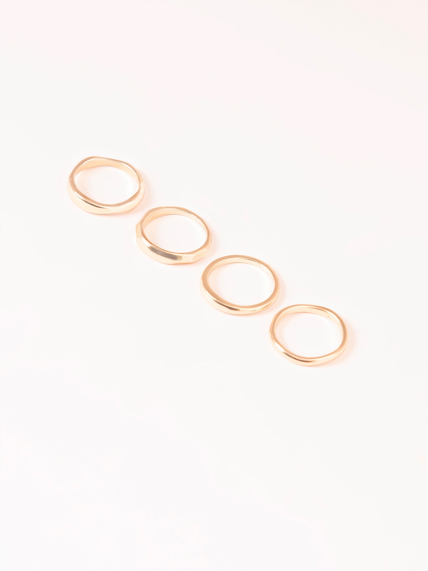 Metallic Ring Set