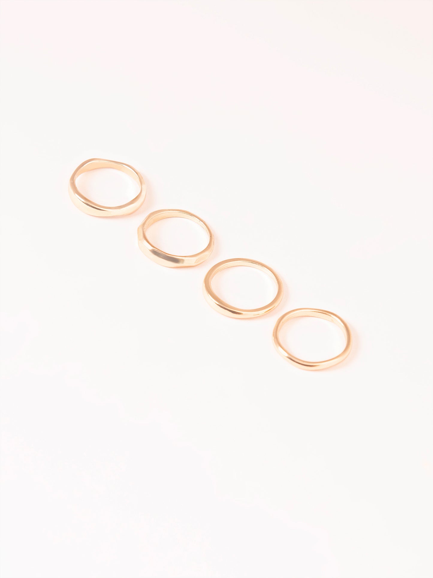 Metallic Ring Set