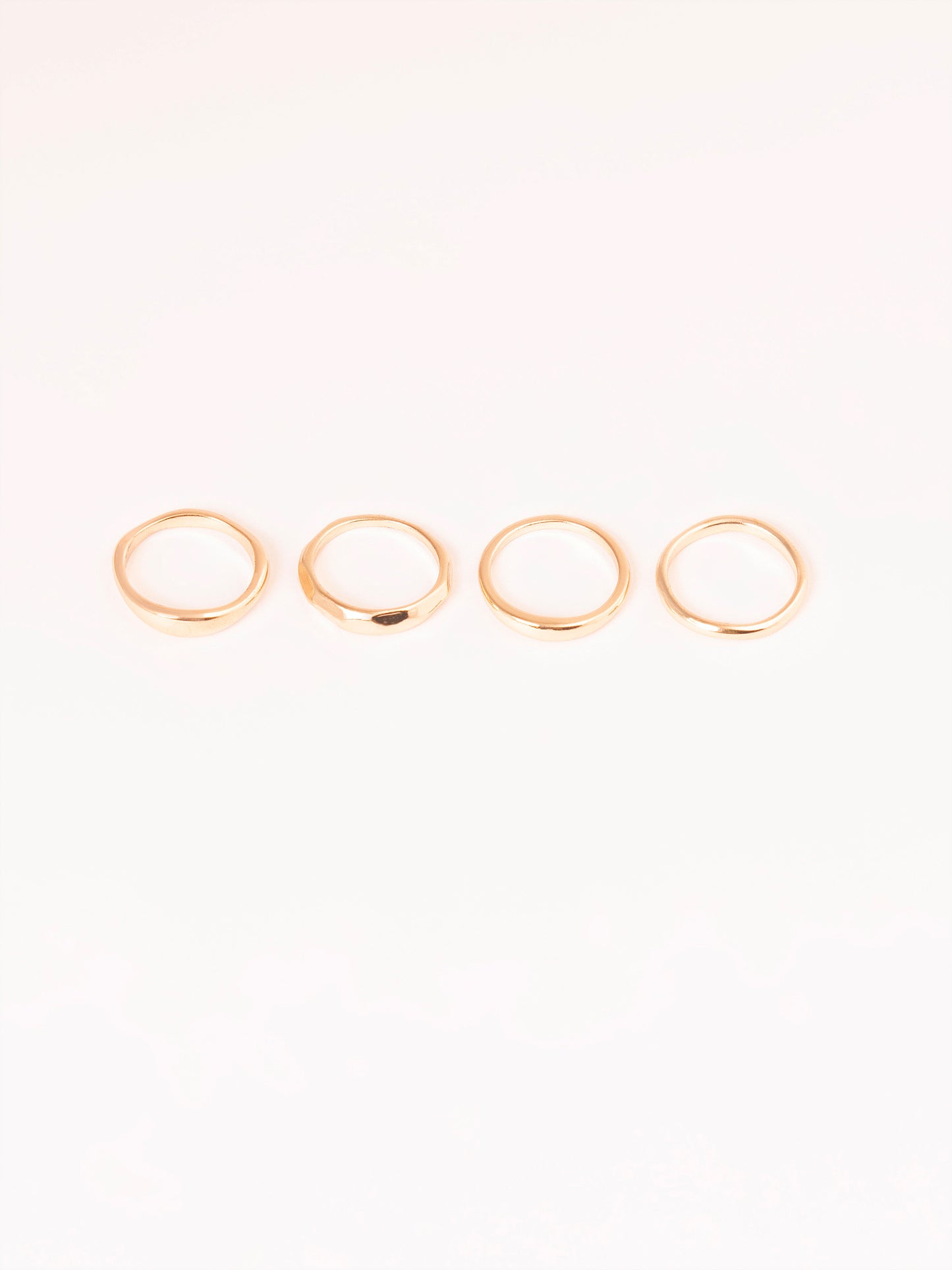 Metallic Ring Set