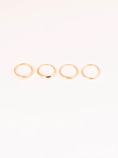 Metallic Ring Set