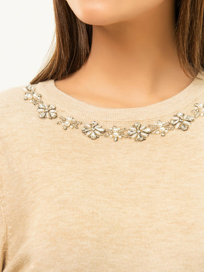 Embellished Sweater