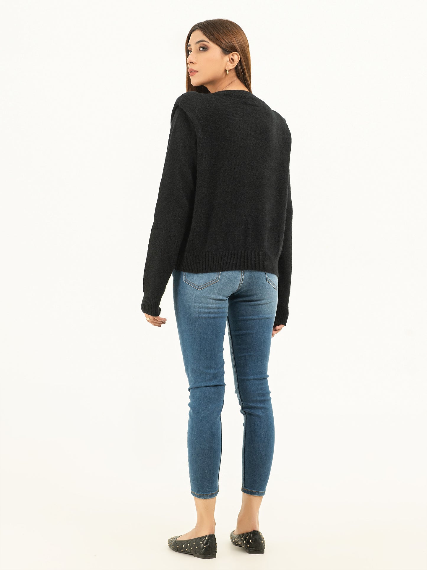 Chain Embellished Sweater