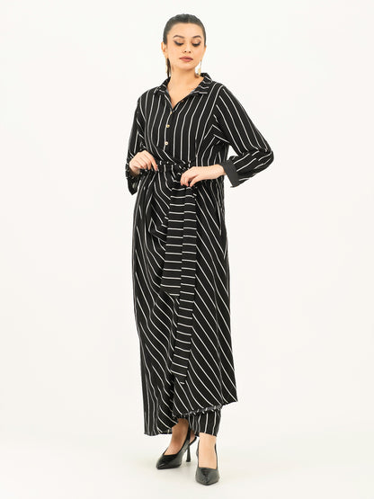 Two Tone Grip Dress