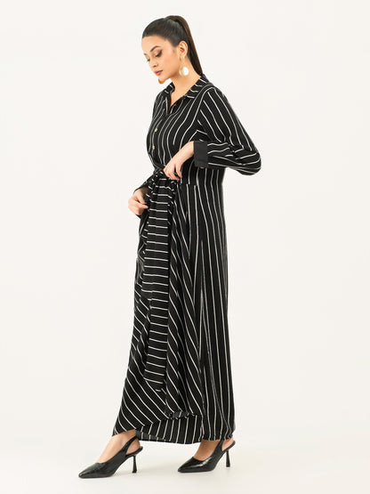 Two Tone Grip Dress