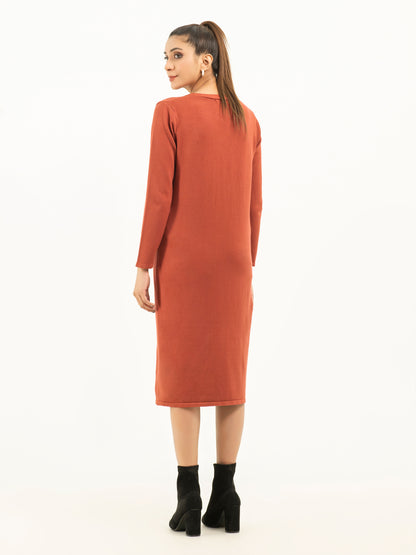 Button Down Cardigan Dress