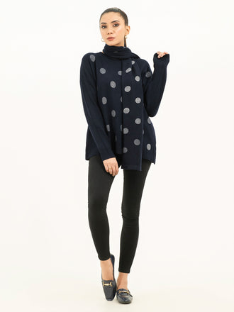 polka-dot-sweater-and-scarf