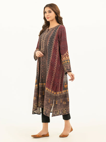 Khaddar Shirt-Embroidered (Pret)