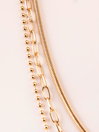 Golden Layered Necklace