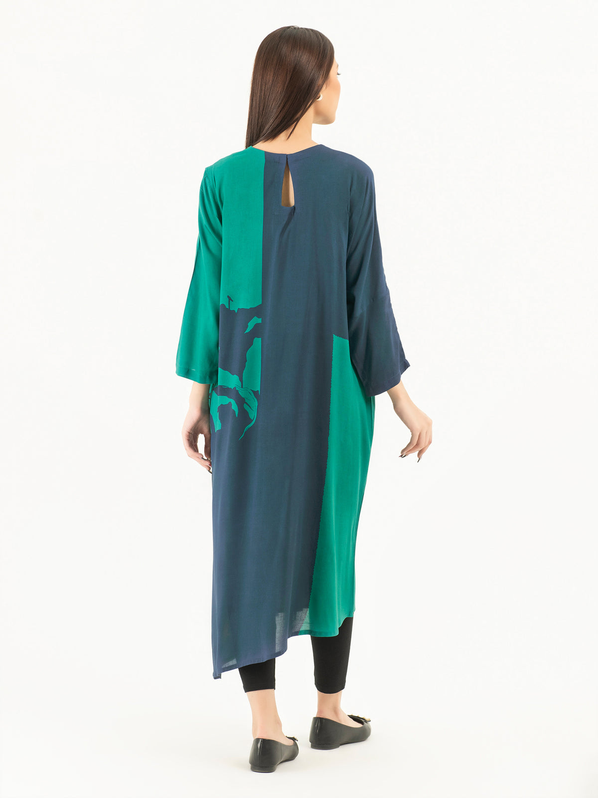 Linen Shirt-Embellished (Pret)