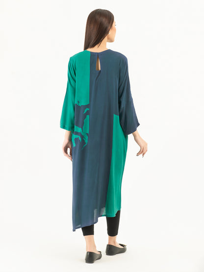 Linen Shirt-Embellished (Pret)
