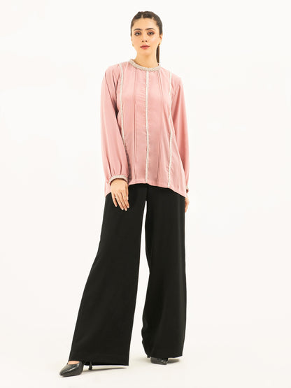 Embellished Grip Top