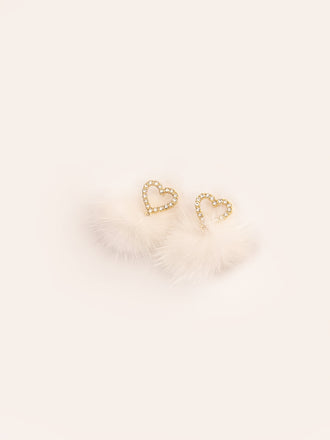 embellished-heart-pompom-earrings