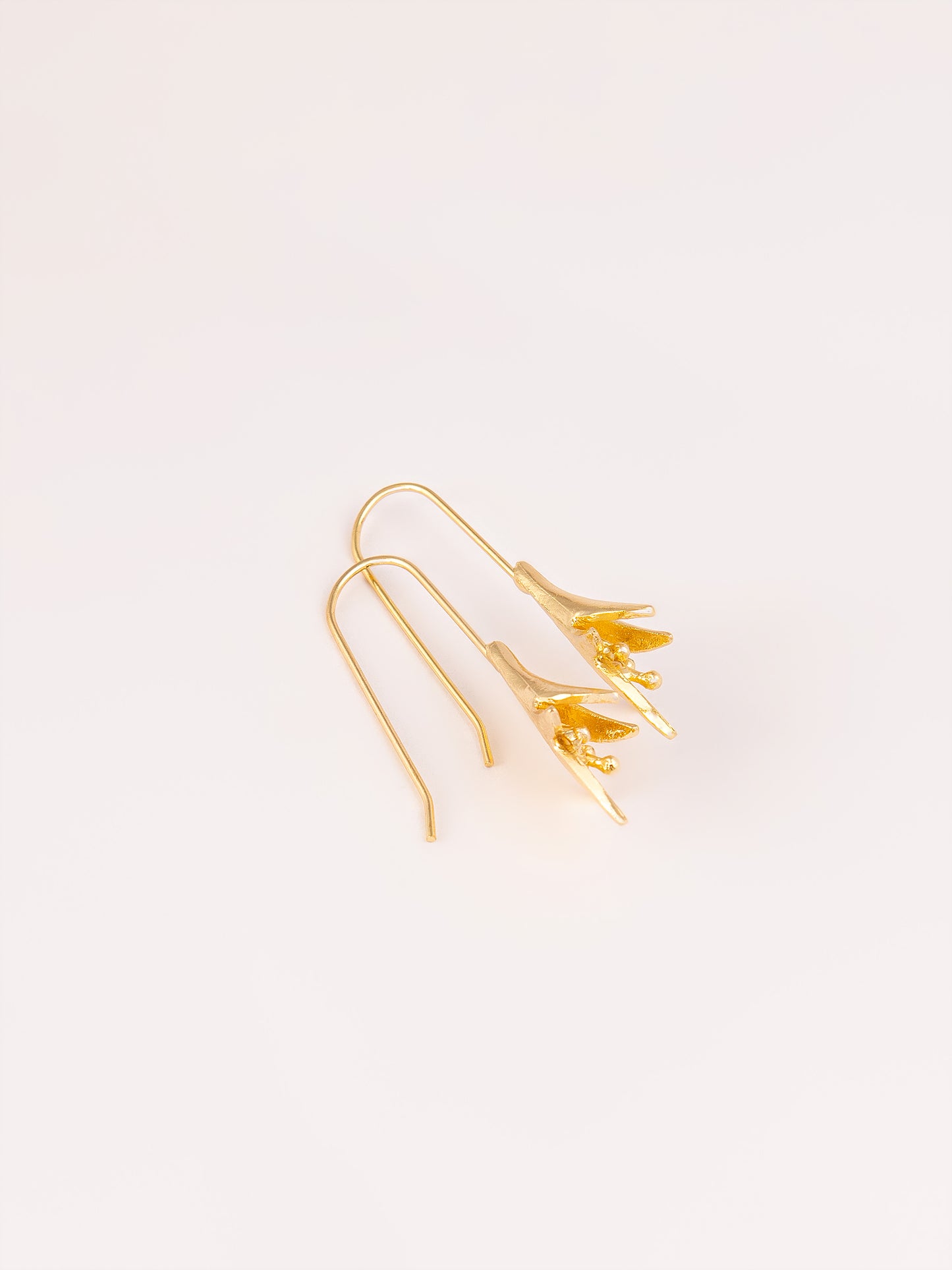 Floral Hook Earrings