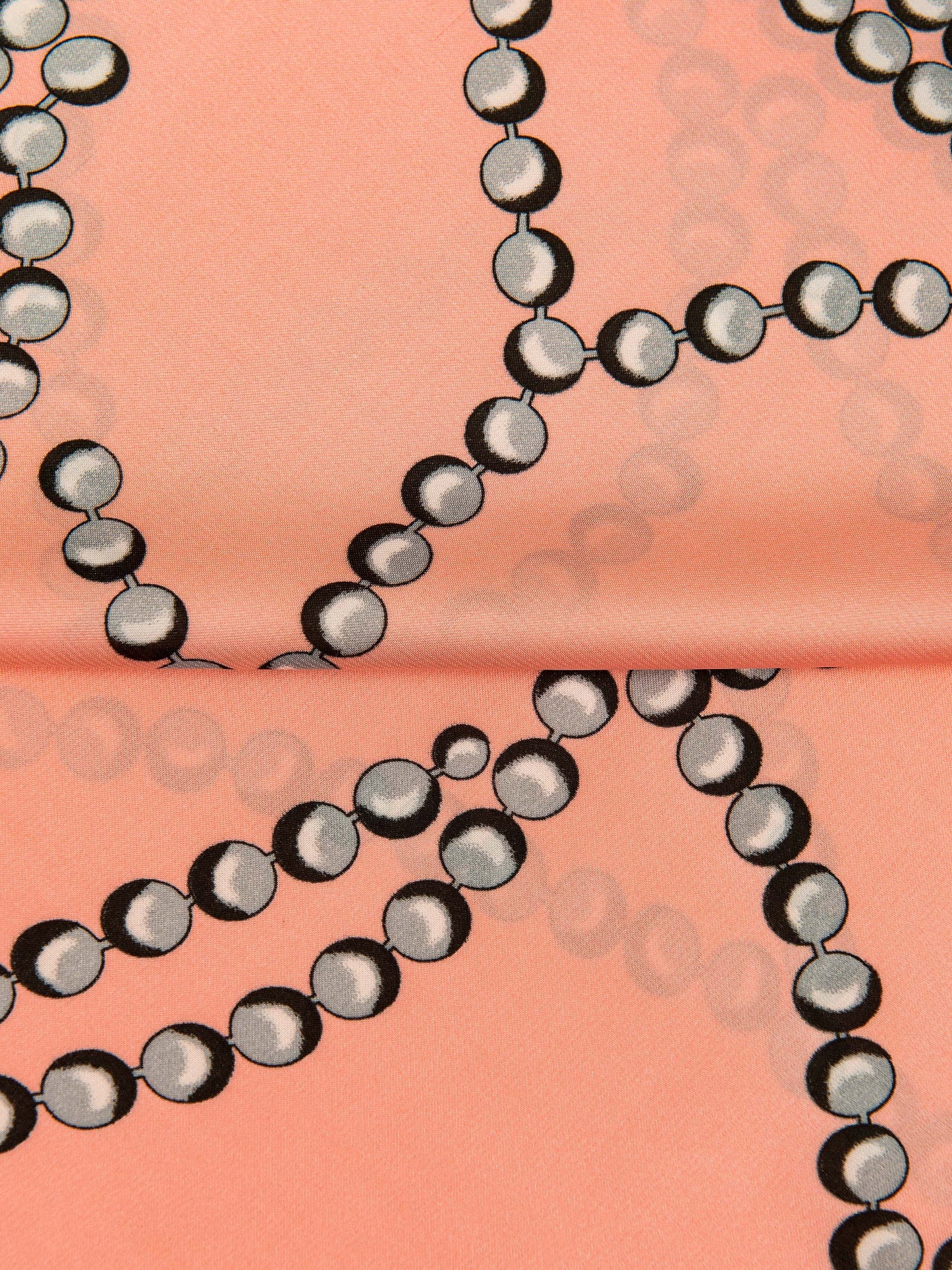 Printed Silk Mini Scarf