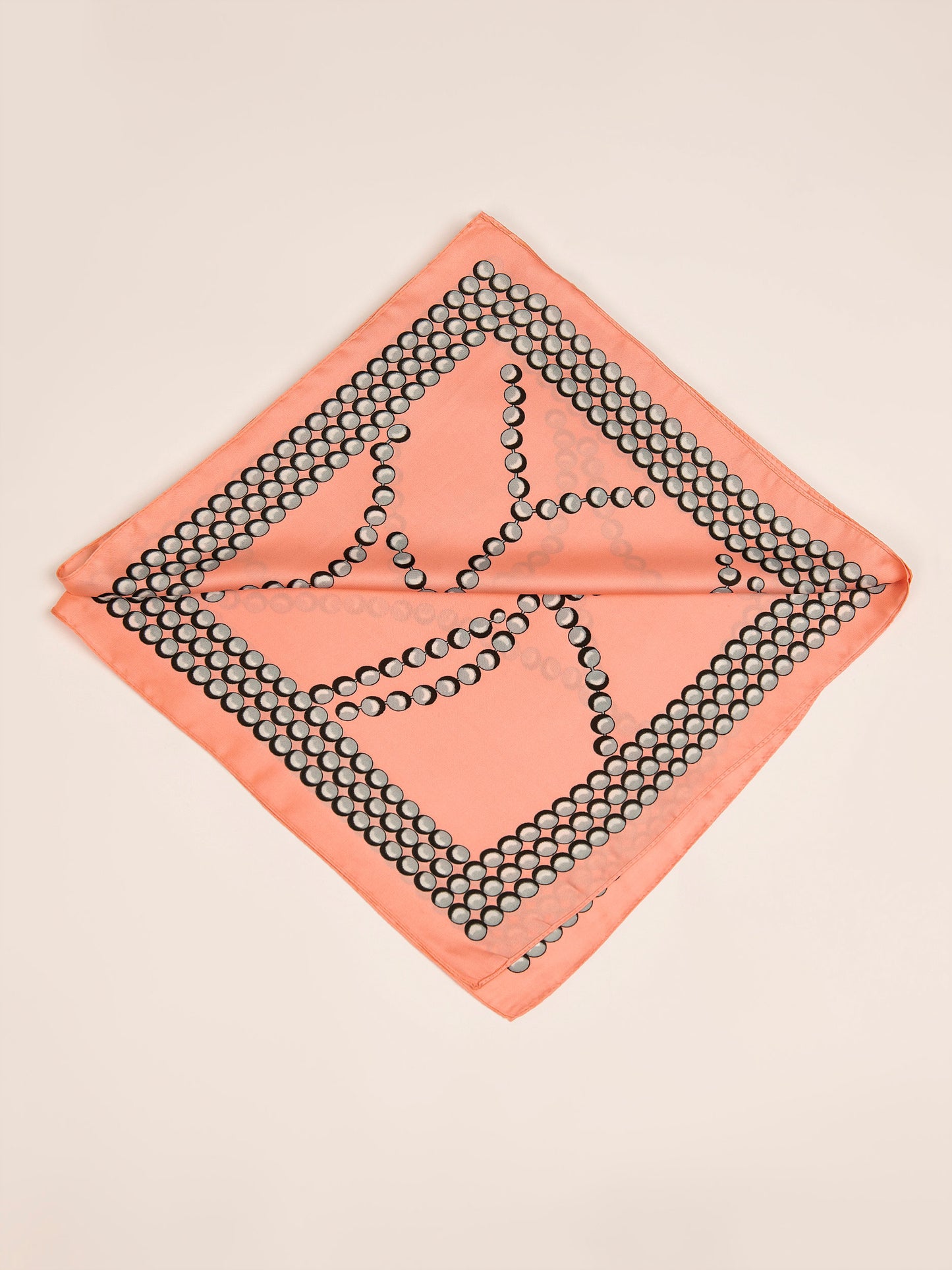 Printed Silk Mini Scarf