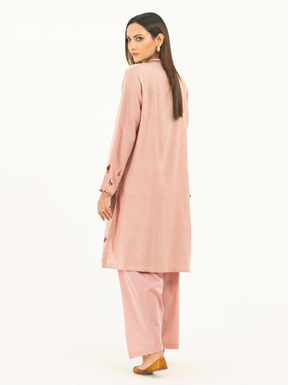 2 Piece Karandi Suit-Embroidered (Pret)