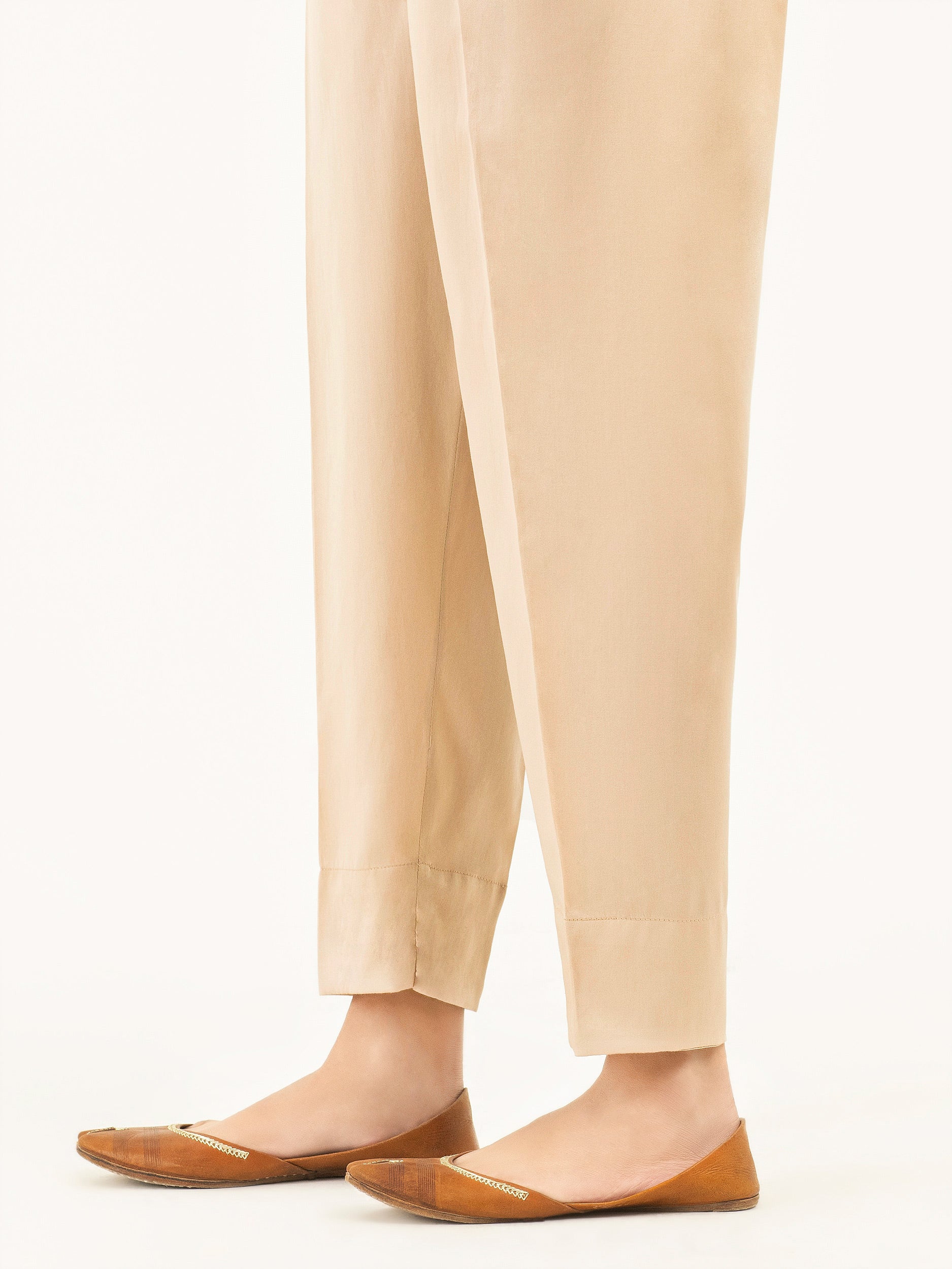 Dyed Satin Trousers(Pret) – Limelightpk