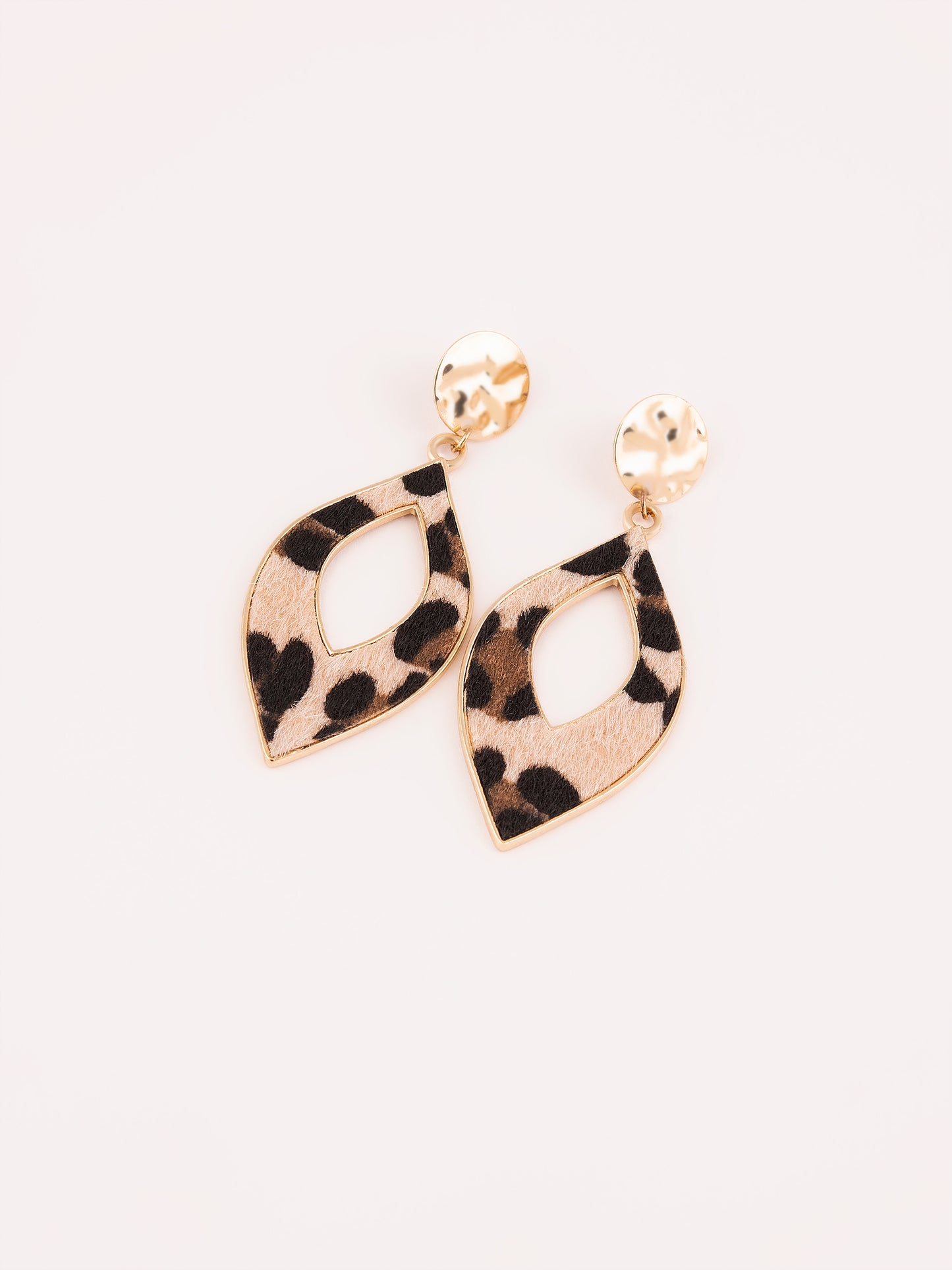 Animal Pattern Drop Earrings