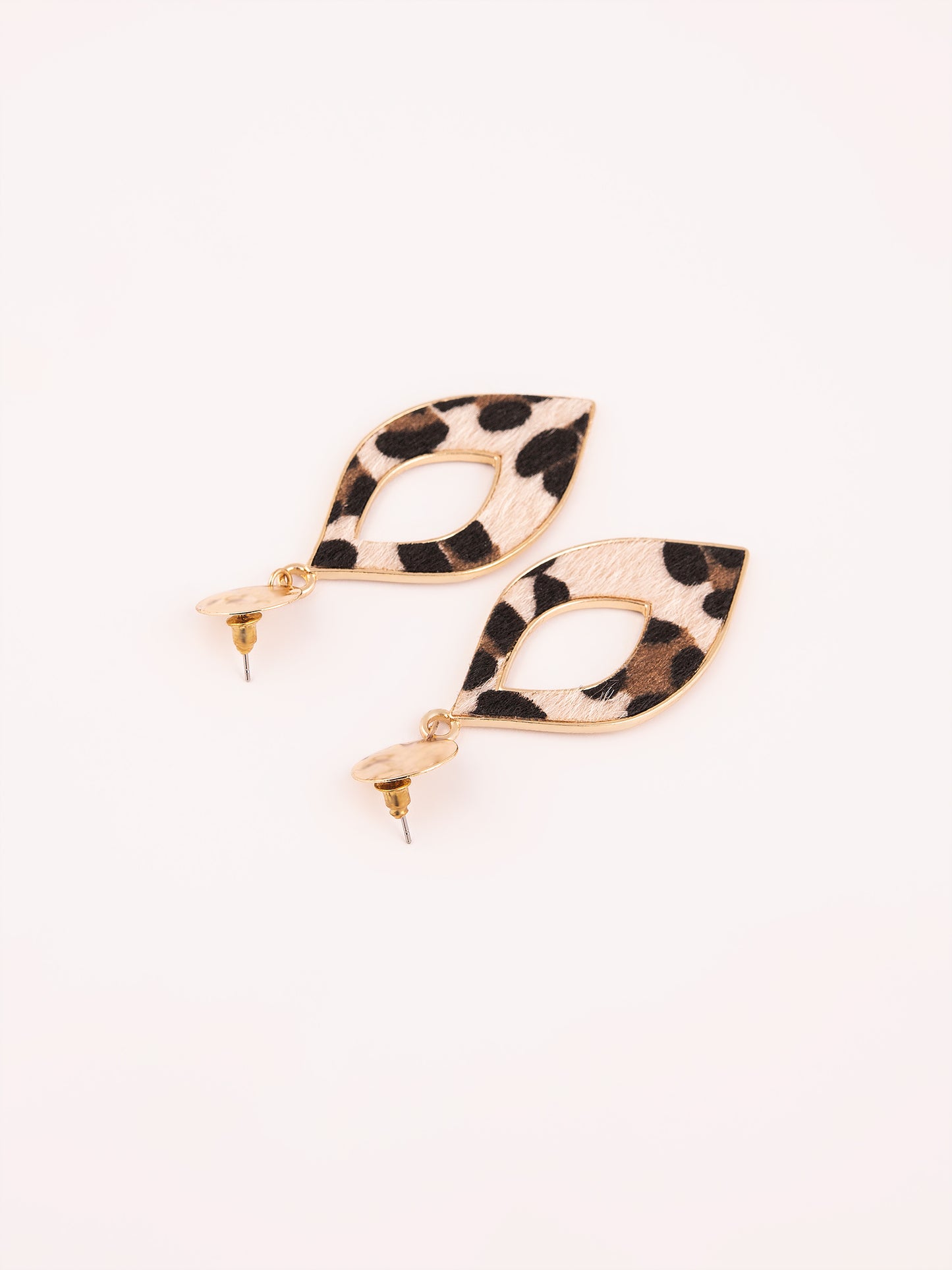 Animal Pattern Drop Earrings