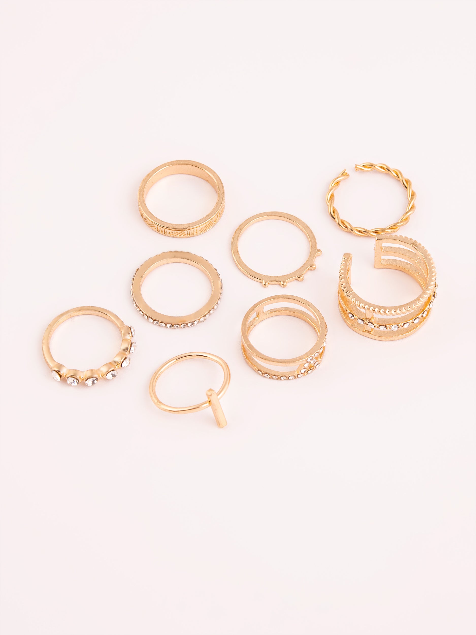 Embellished Ring Set