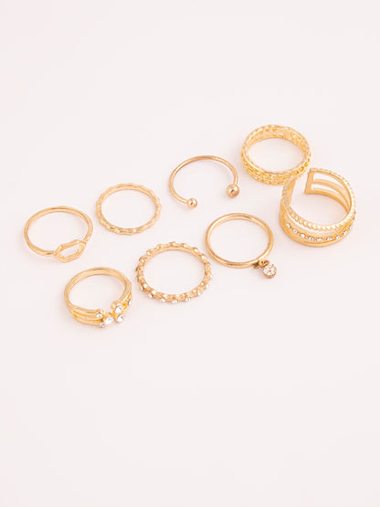 Embellished Ring Set