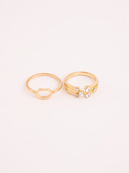 Embellished Ring Set