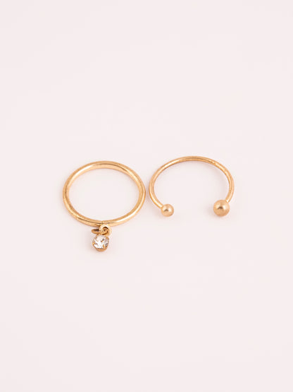 Embellished Ring Set