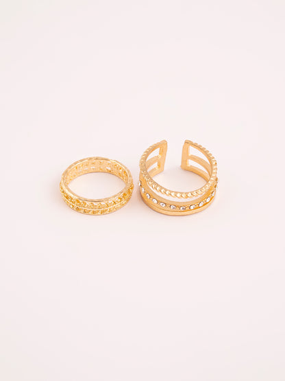 Embellished Ring Set