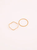 contemporary-gold-ring-set