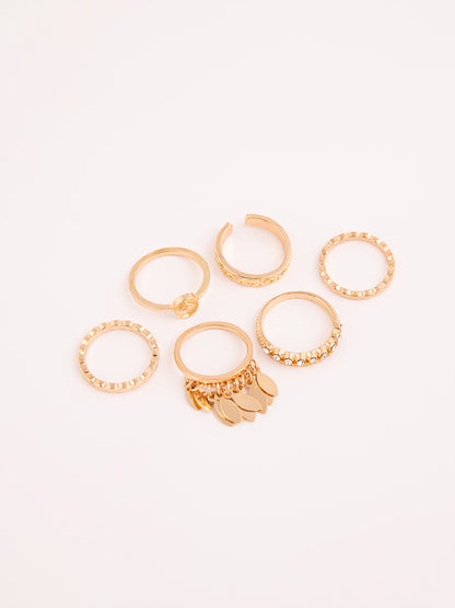 Embellished Rings Set