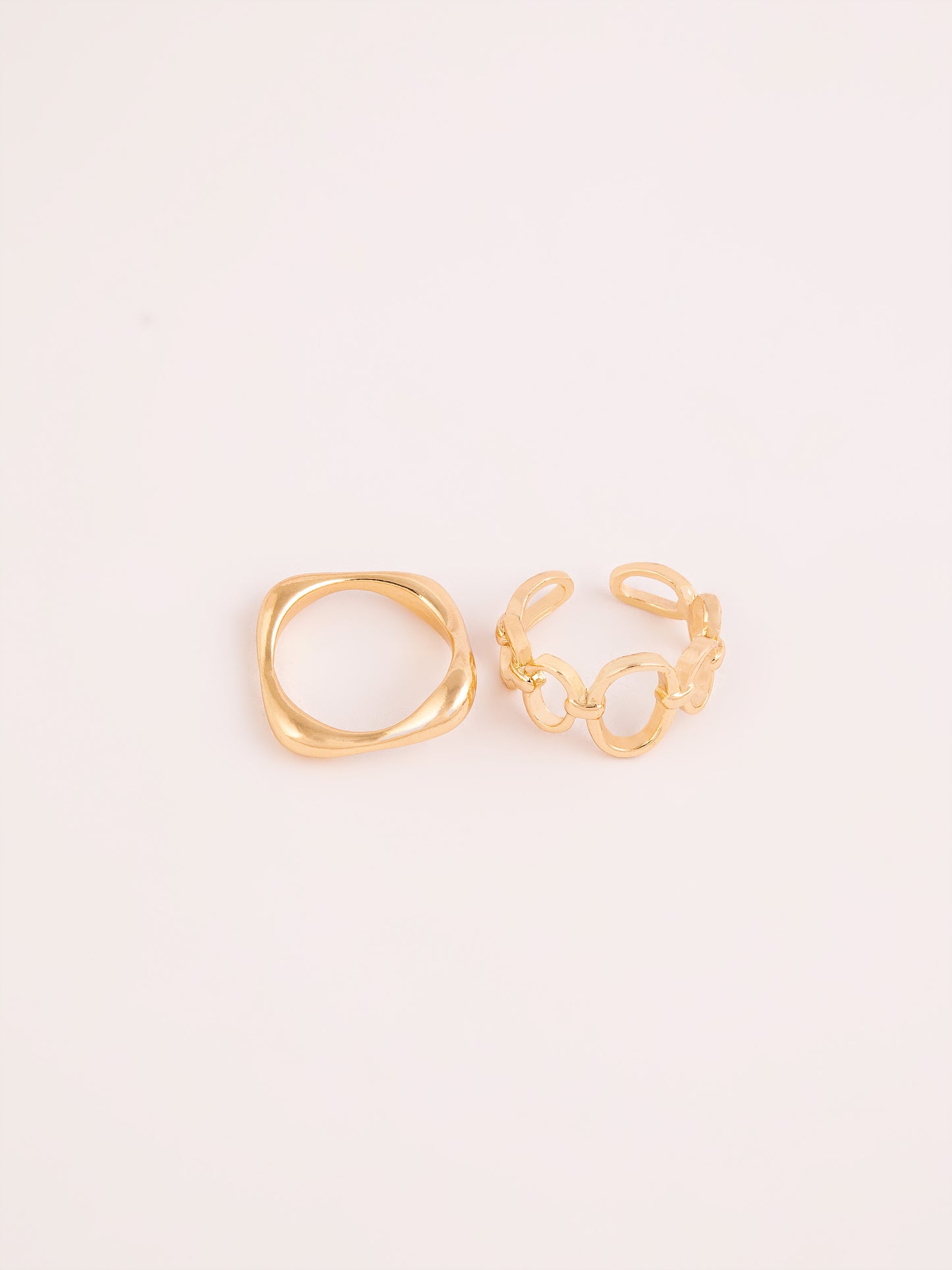 Contemporary Ring Set