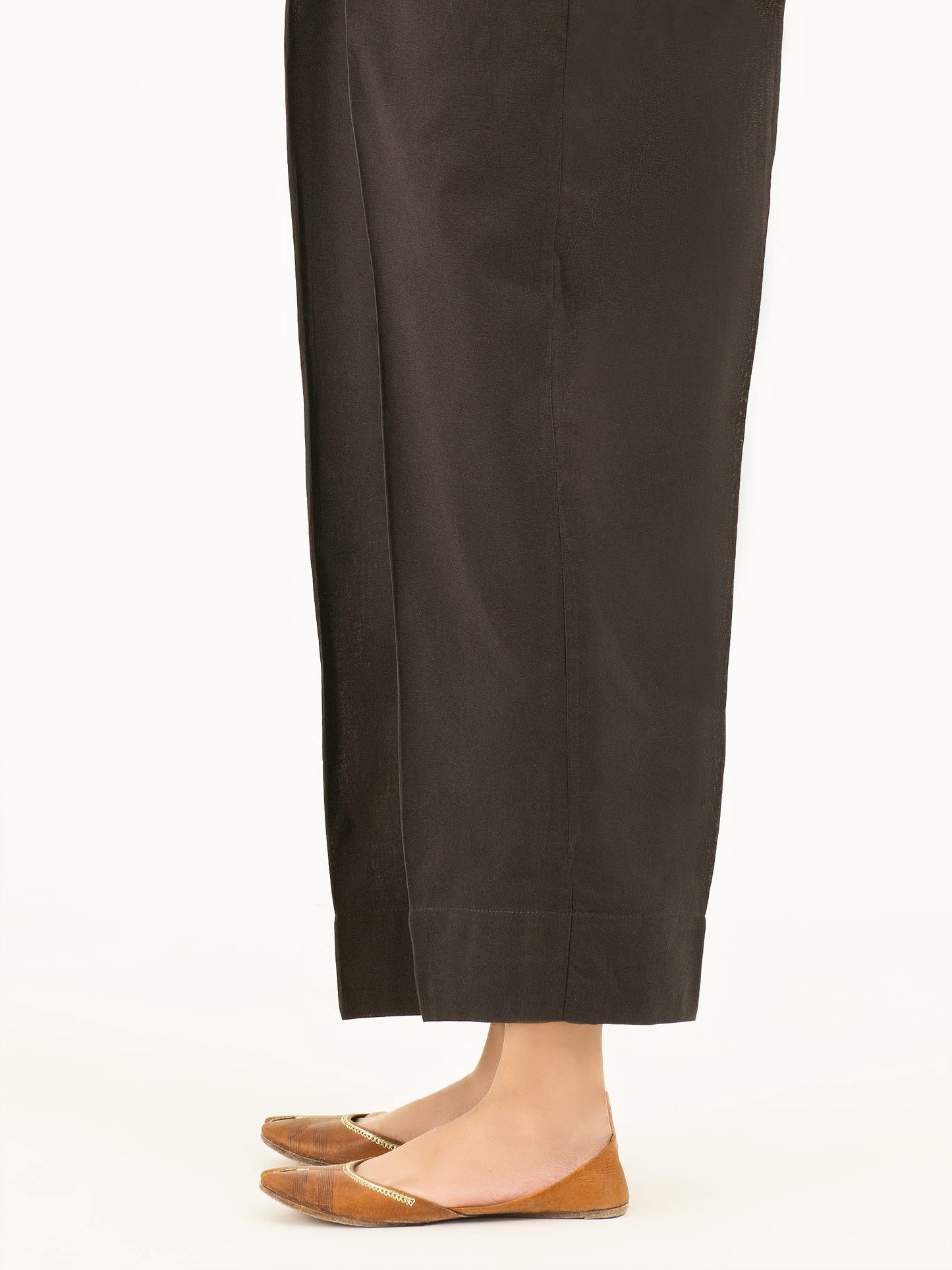 Dyed Khaddar Trousers(Pret)