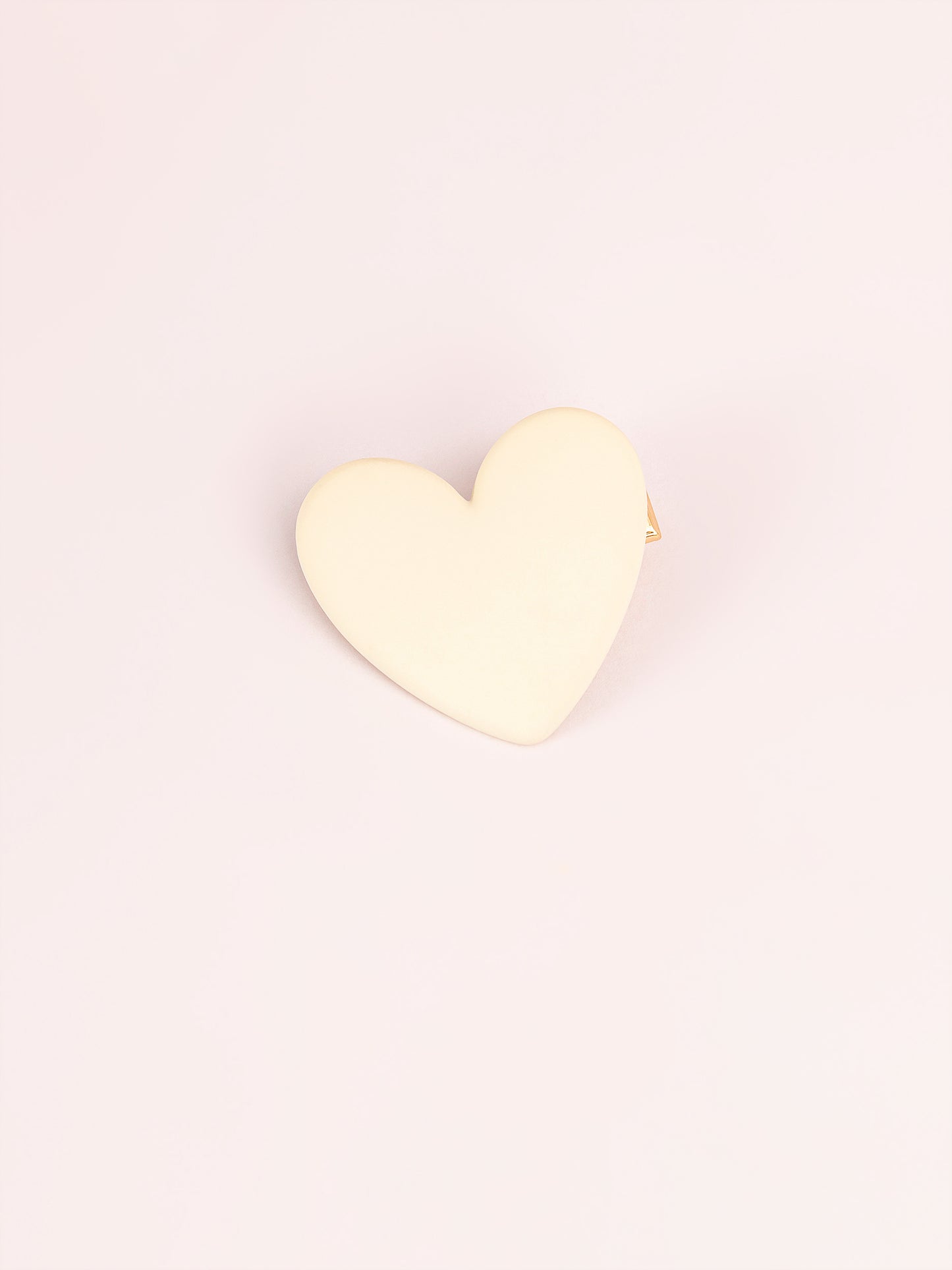 Heart-Shape Snap Clip
