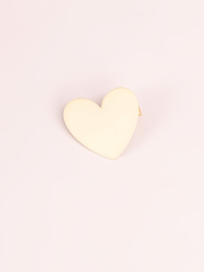 Heart-Shape Snap Clip