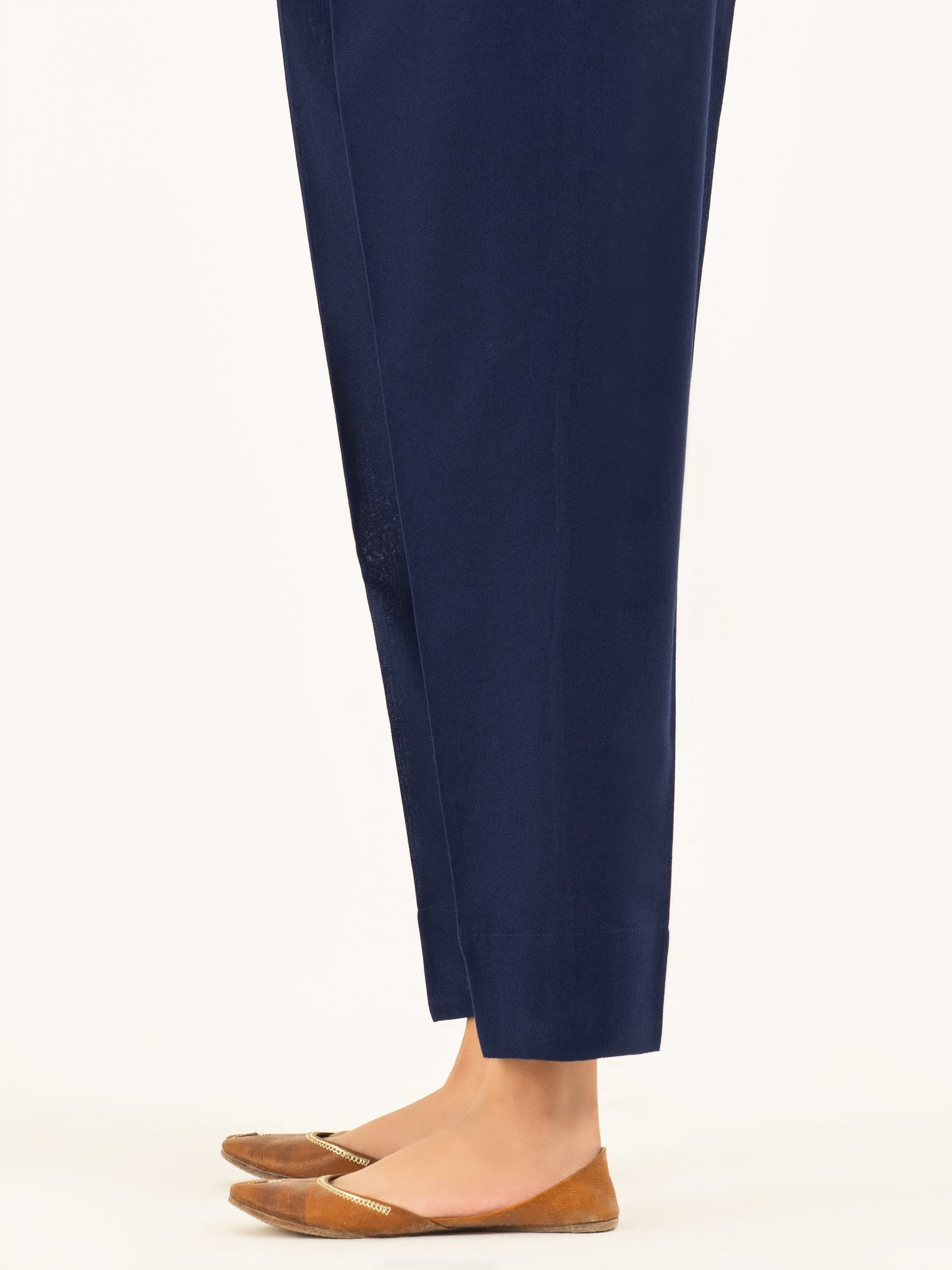 Dyed Khaddar Trousers(Pret)