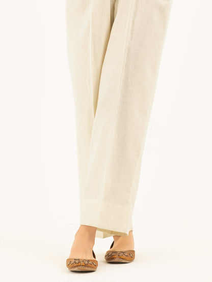 Dyed Khaddar Trousers(Pret)