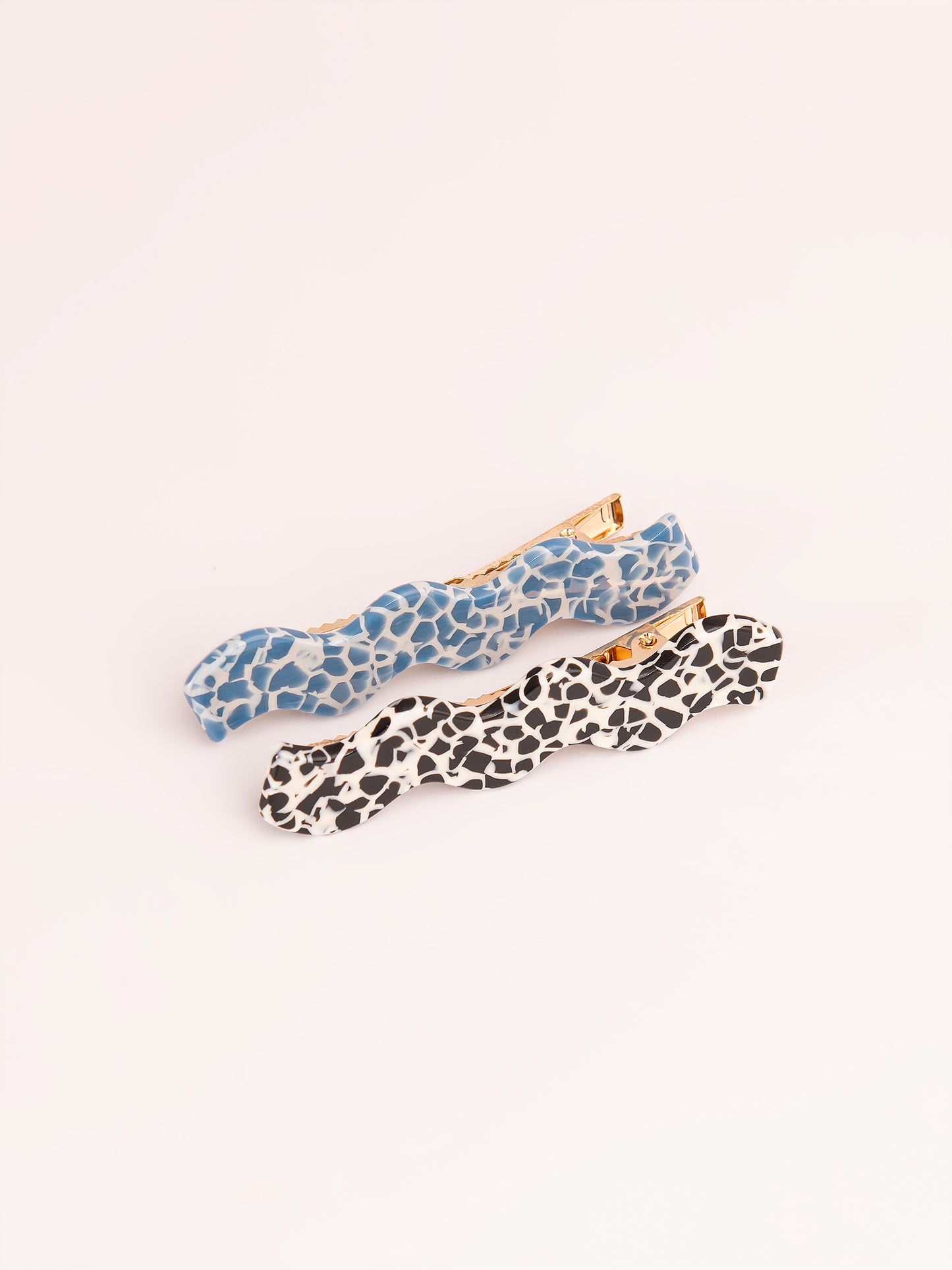 Two Tone Snap Clip Set