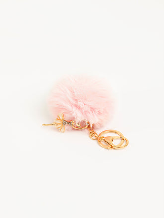 ballerina-and-pompom-keychain